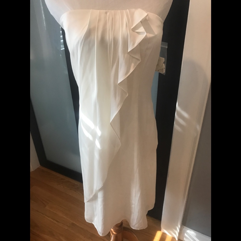Arthur S. Levine Tahari Felix- T ivory dress